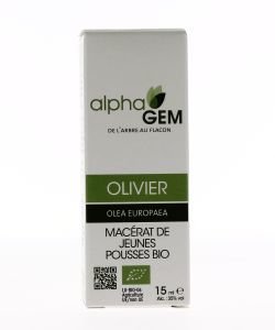 Olive tree (Olea europaea) bud BIO, 15 ml